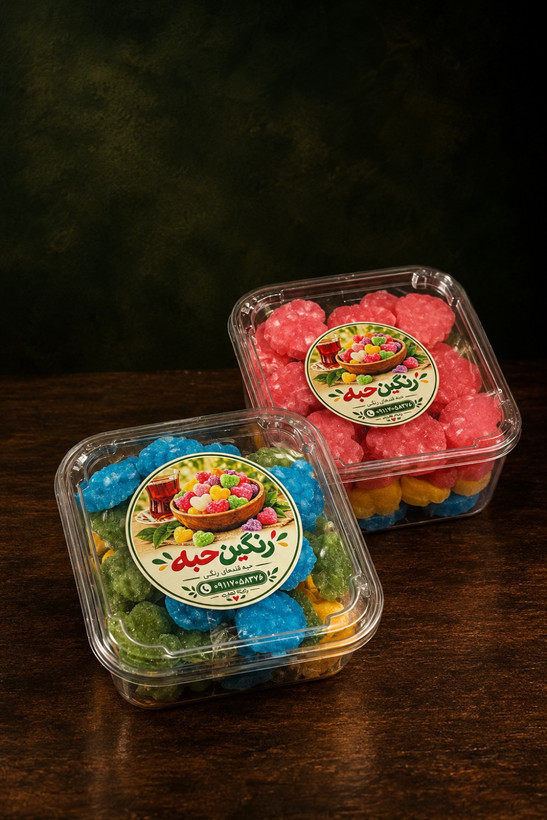 نقل رنگی حبه رنگین رایکا
